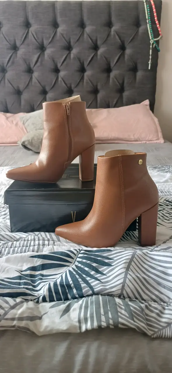 Botines marrones de cuero - 2