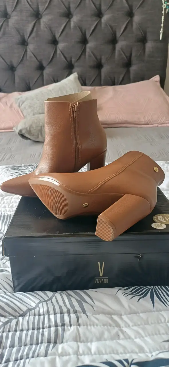 Botines marrones de cuero - 3