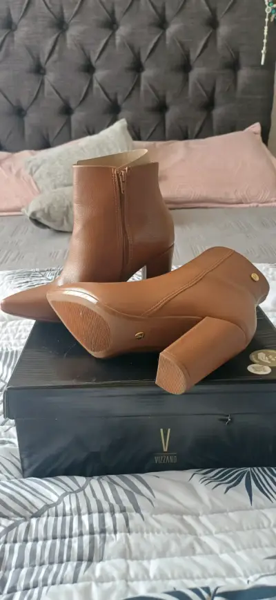 Botines marrones de cuero - miniatura 3