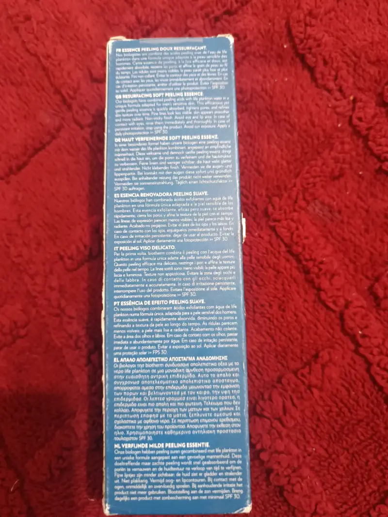 Biotherm Homme Life Peel Essence 150ml - 2