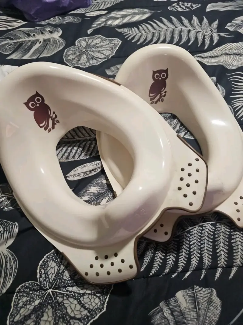 Adaptador de asiento de baño infantil
