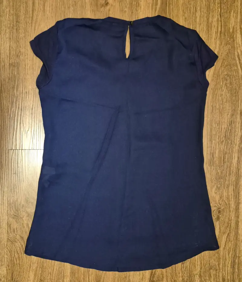 Polera azul estampada 'Vive la Mer' - 2