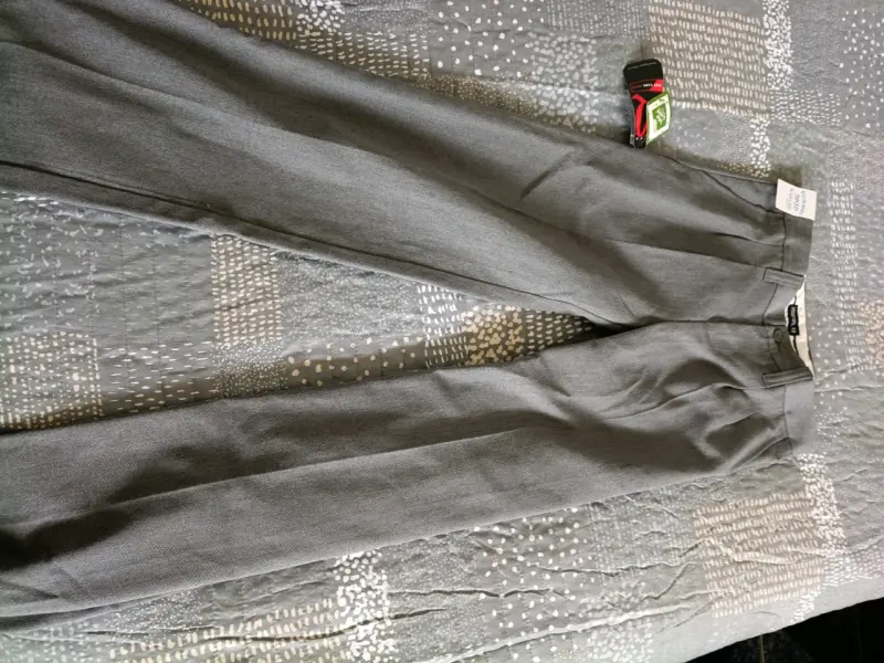 Pantalón escolar gris talla 16 - 3