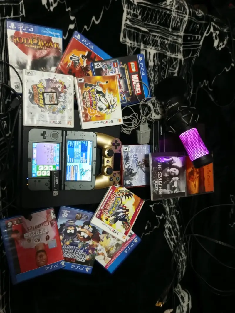 ps4 1tb+mando+juegos,new nintendo 3dsx+juegos,etc - 1