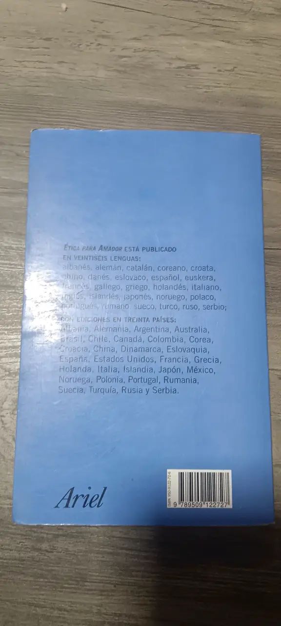 Libro Ética para Amador - 4