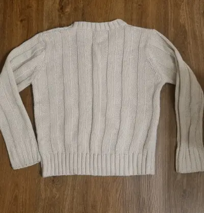 Sweater de punto beige - miniatura 2