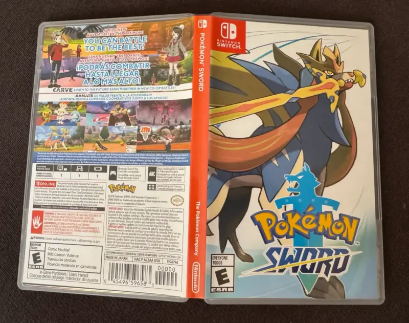 Juegos Nintendo Switch Pokémon Espada y Crash - 2