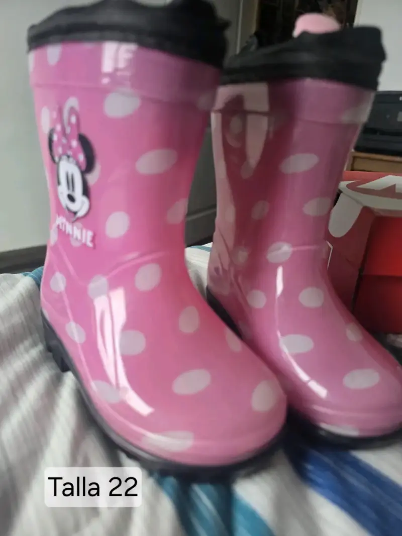 Botas de goma Minnie talla 22