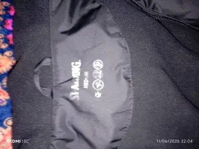 Chaqueta acolchada negra Spalding talla M - miniatura 3