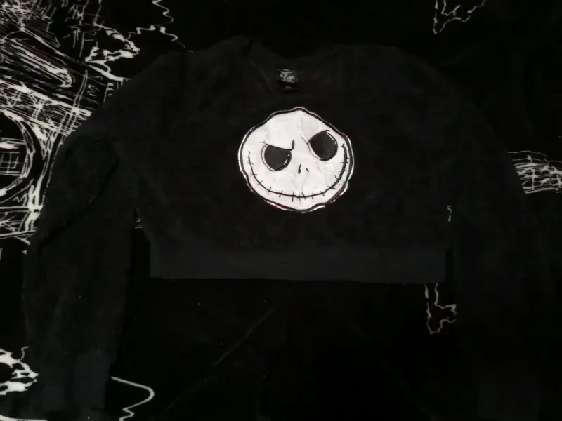Polerón negro Jack Skellington - 1