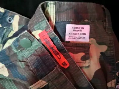 Shorts camuflaje verde militar - miniatura 2
