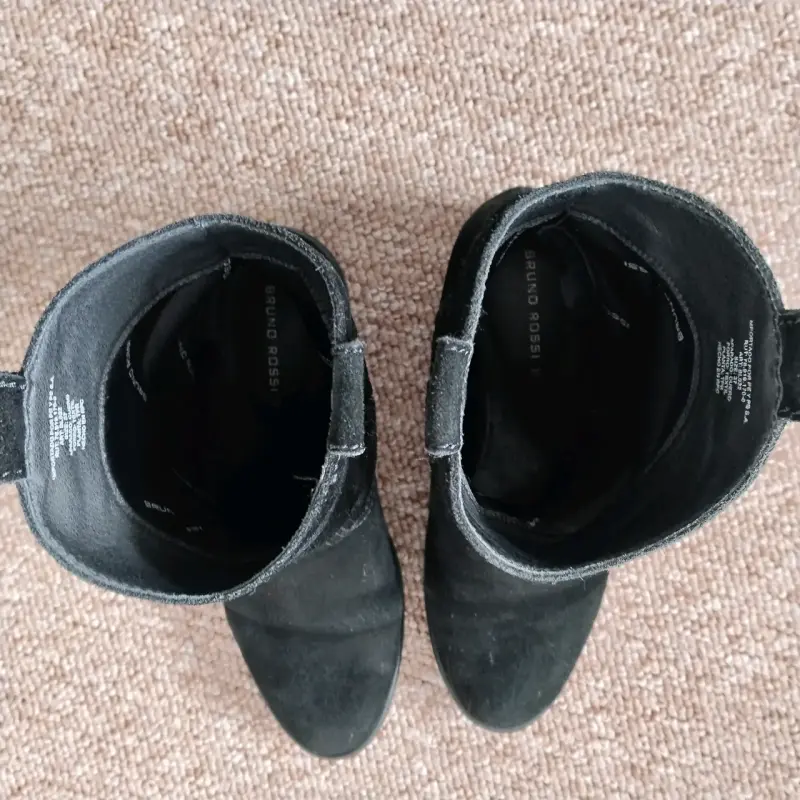 Botines negros Bruno Rossi - 1