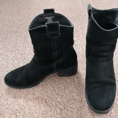 Botines negros Bruno Rossi - miniatura 2