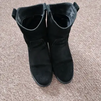 Botines negros Bruno Rossi - miniatura 3