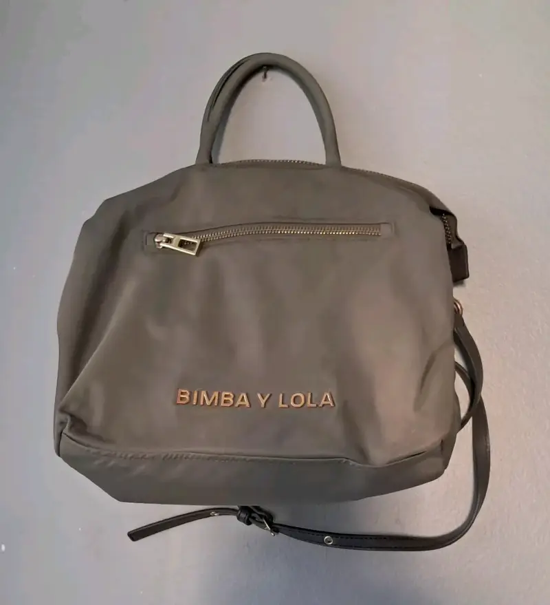 Cartera Bimba y Lola gris/caqui - 1