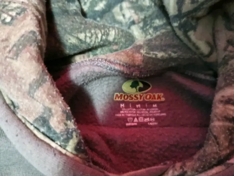 Polerón gris Mossy Oak con capucha - 2