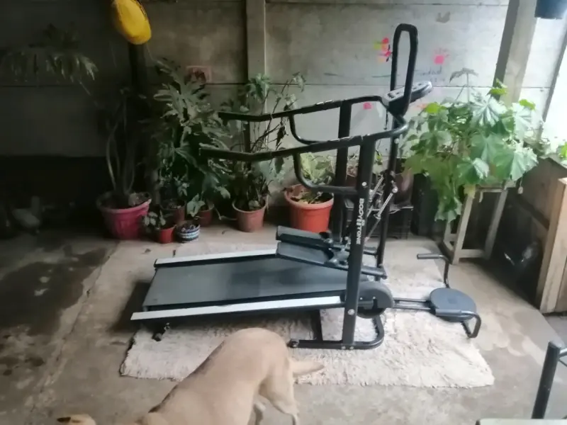 Caminadora manual plegable - 5