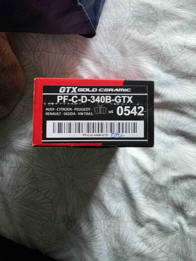 Pastillas de freno GTX para auto - miniatura 1