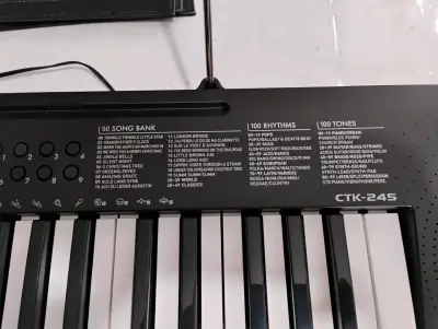 Teclado Casio CTK-245 con funda - miniatura 4