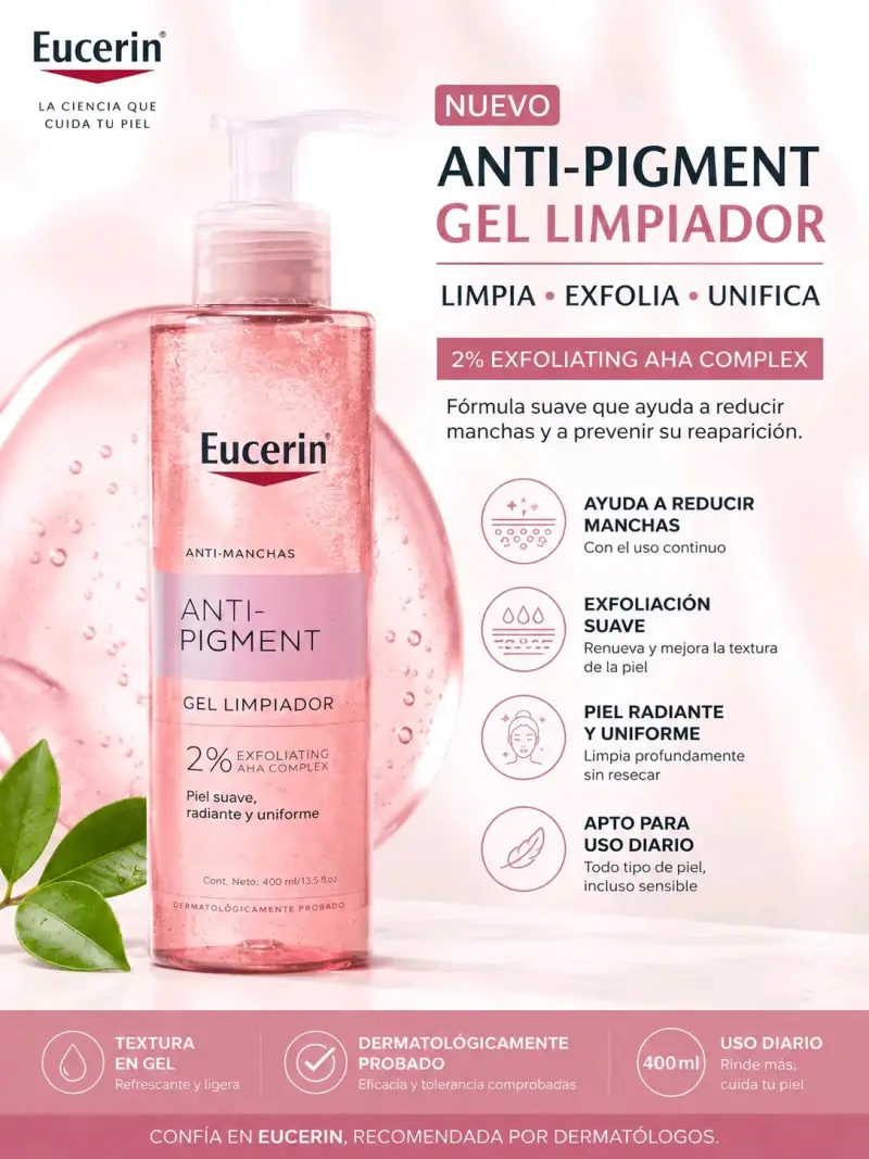 Gel limpiador anti-pigmento 400ml