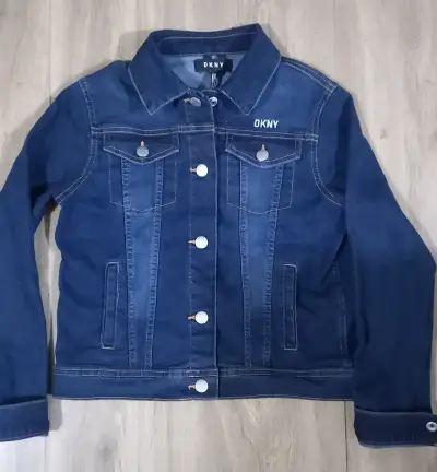 Chaqueta de mezclilla DKNY azul - miniatura 1
