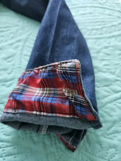 Chaqueta denim con capucha - miniatura 2