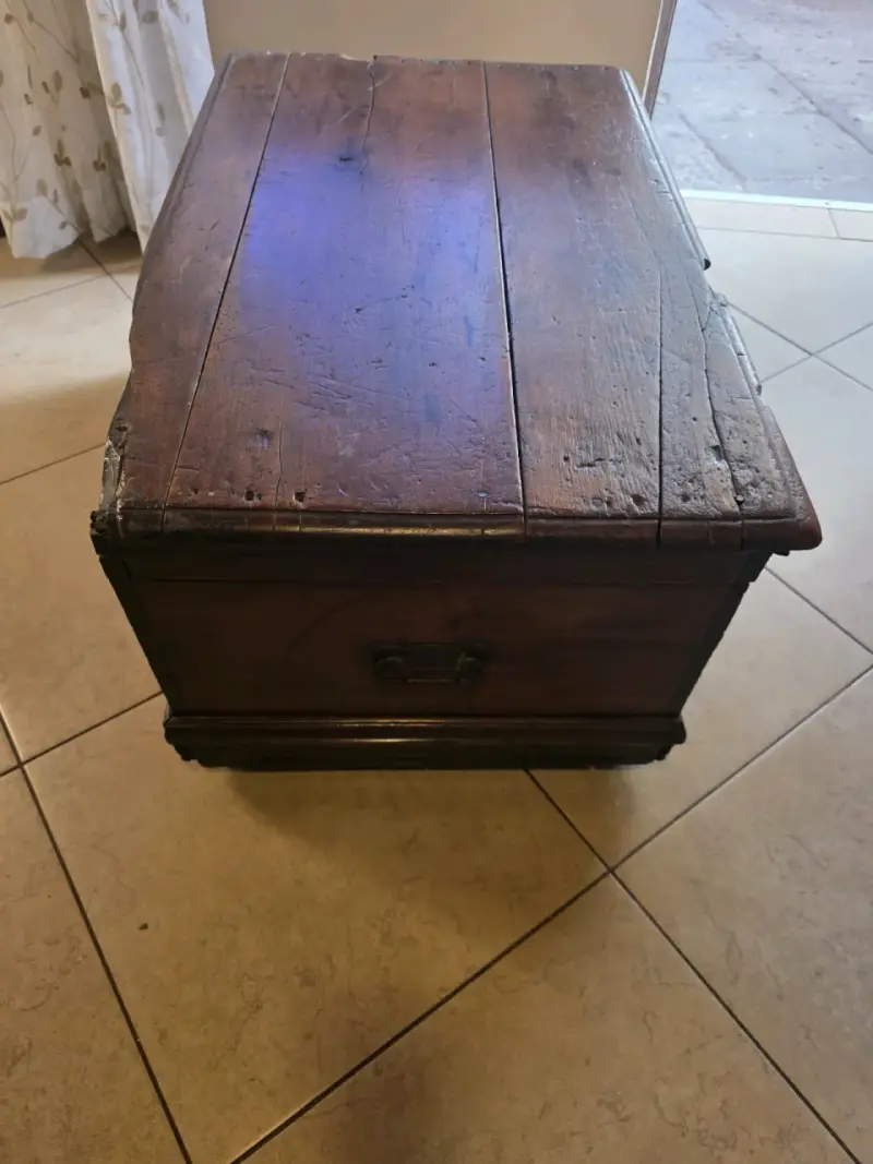 Baúl de madera antiguo - 4