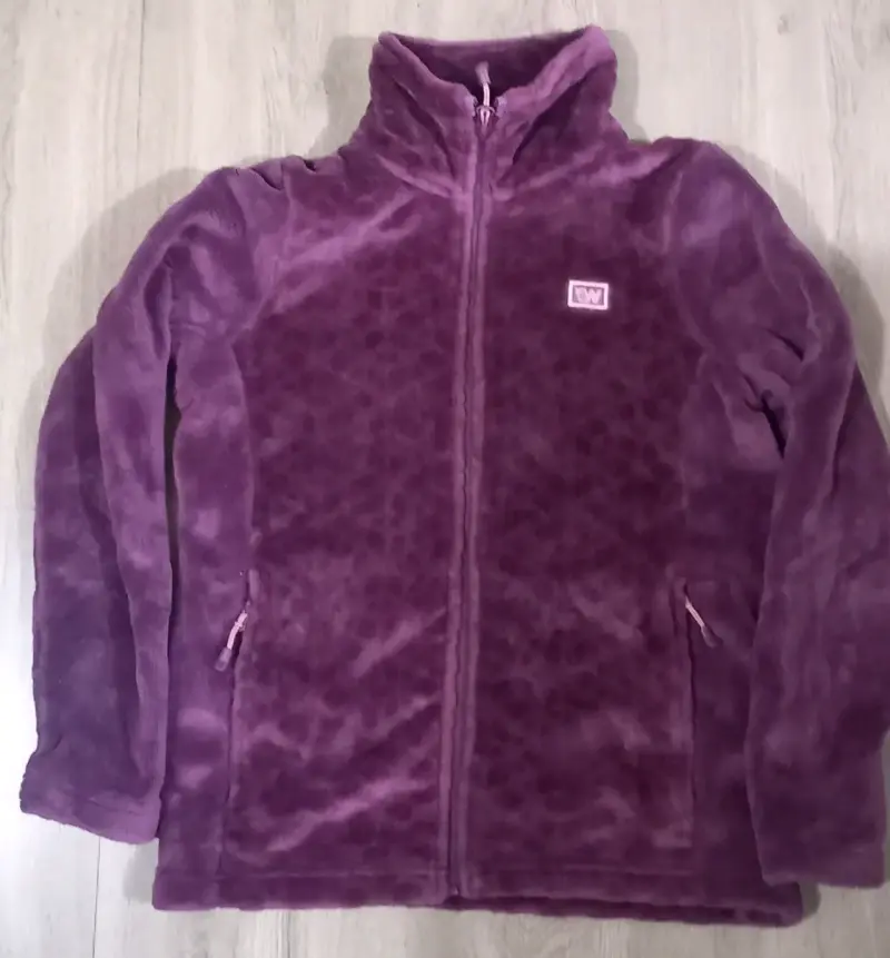 Chaqueta polar morada marca WEINBRENNER - 1