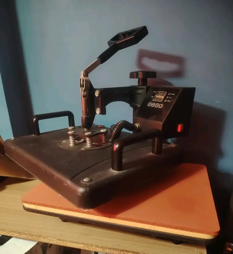 Prensa térmica para estampados, conversable - 1