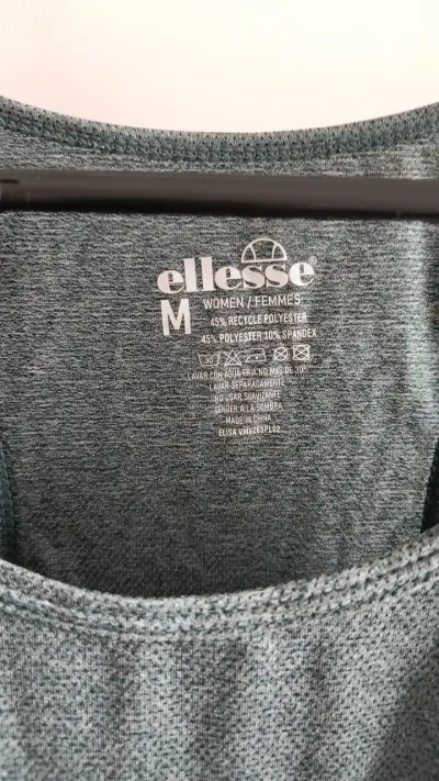 Polera deportiva verde Ellesse - miniatura 2