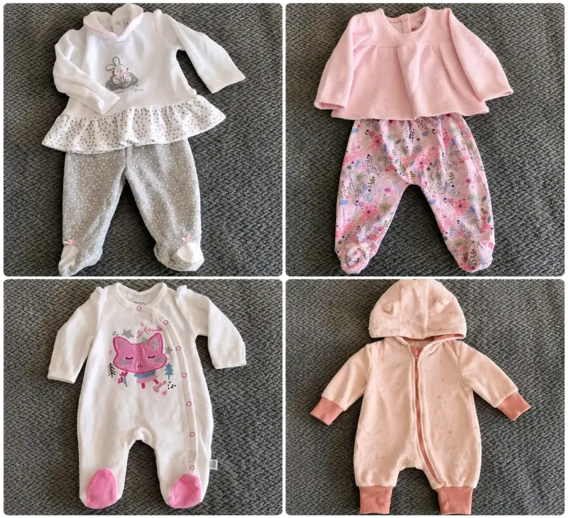 Enteritos tallas RN y 3 meses - 1