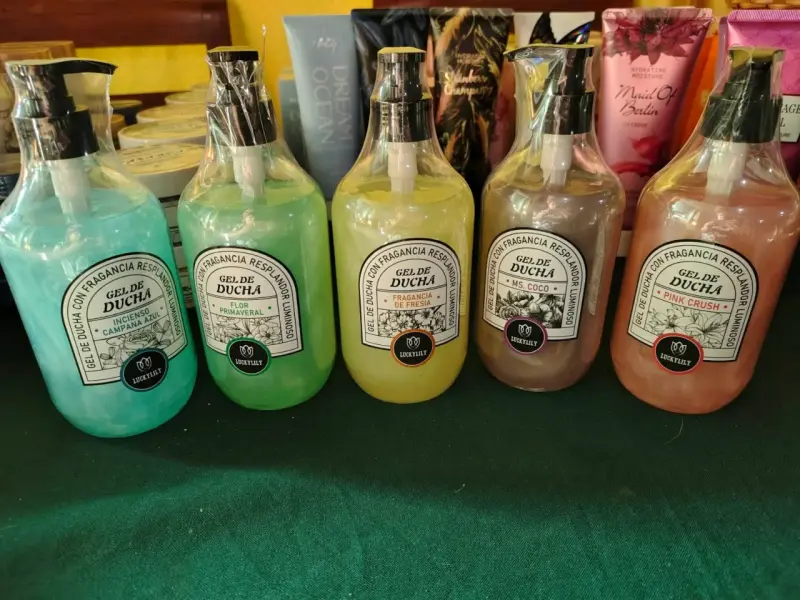Geles de ducha variados