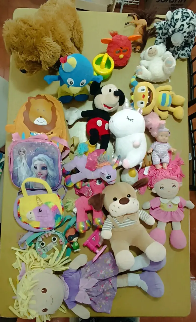 Lote de juguetes de peluche