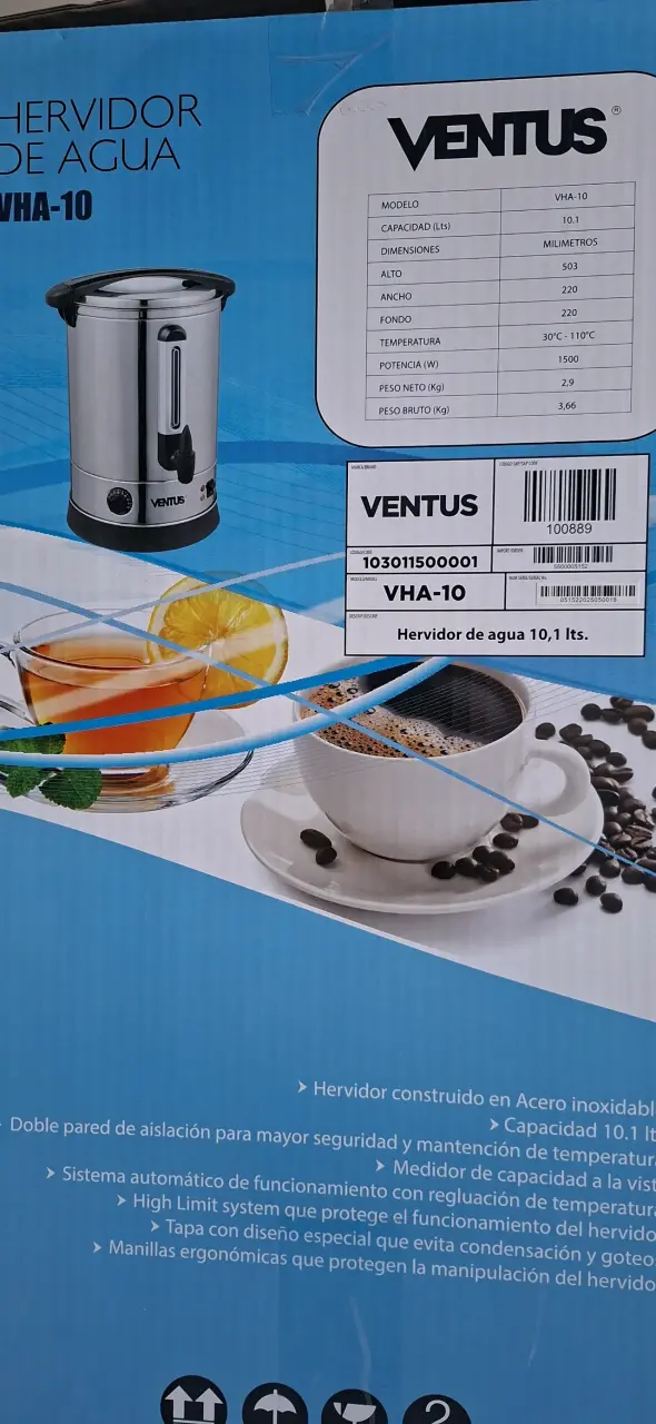 Hervidor de agua Ventus VHA-10 - 2