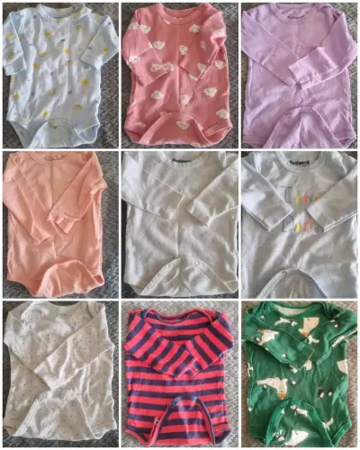Conjunto de bodys para bebé 9 meses - miniatura 1
