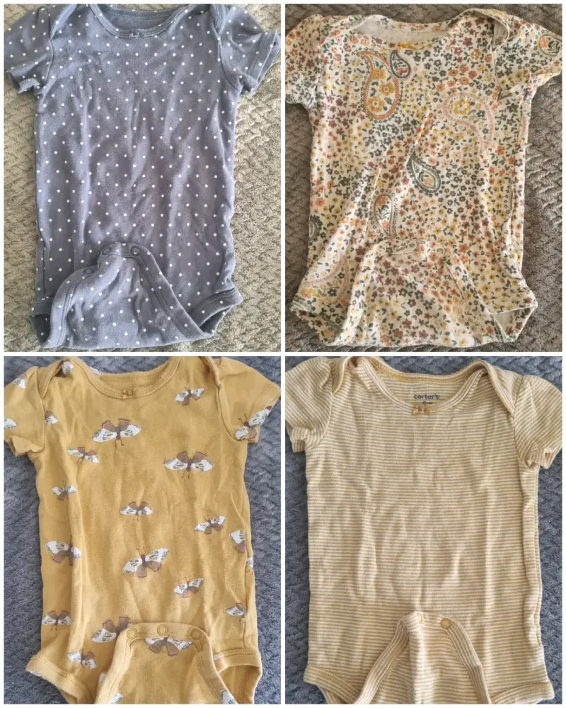 Conjunto de bodys para bebé 9 meses - 4