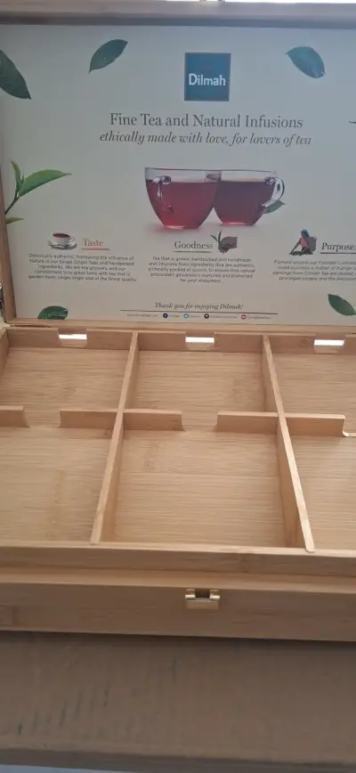 Tabla de bambú Dilmah - miniatura 2
