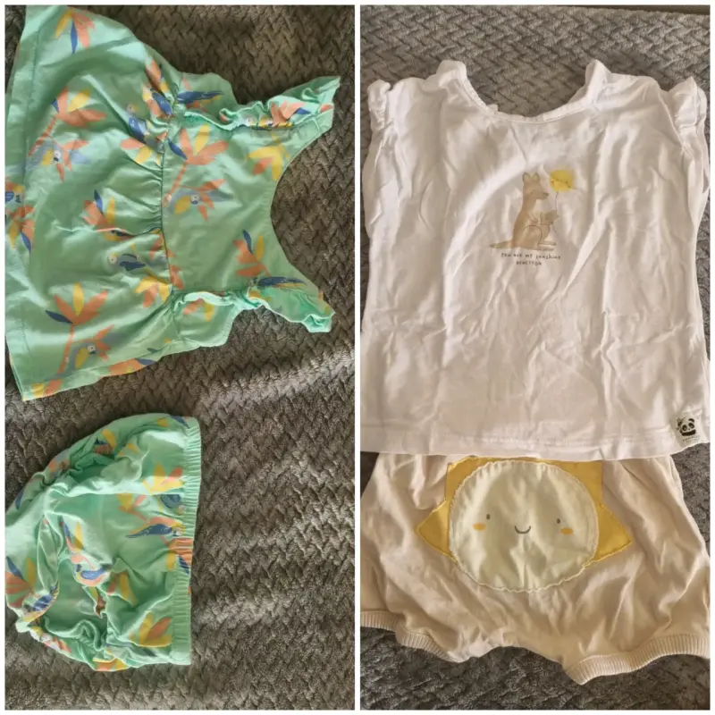 Ropa de bebé estampada variada 9 meses - 1