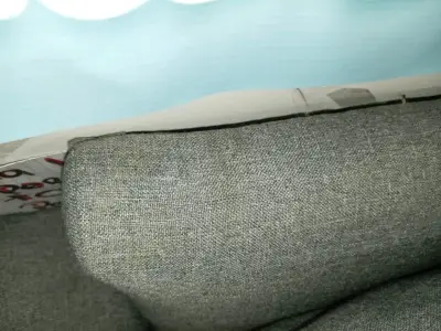 Sofá seccional gris - miniatura 5