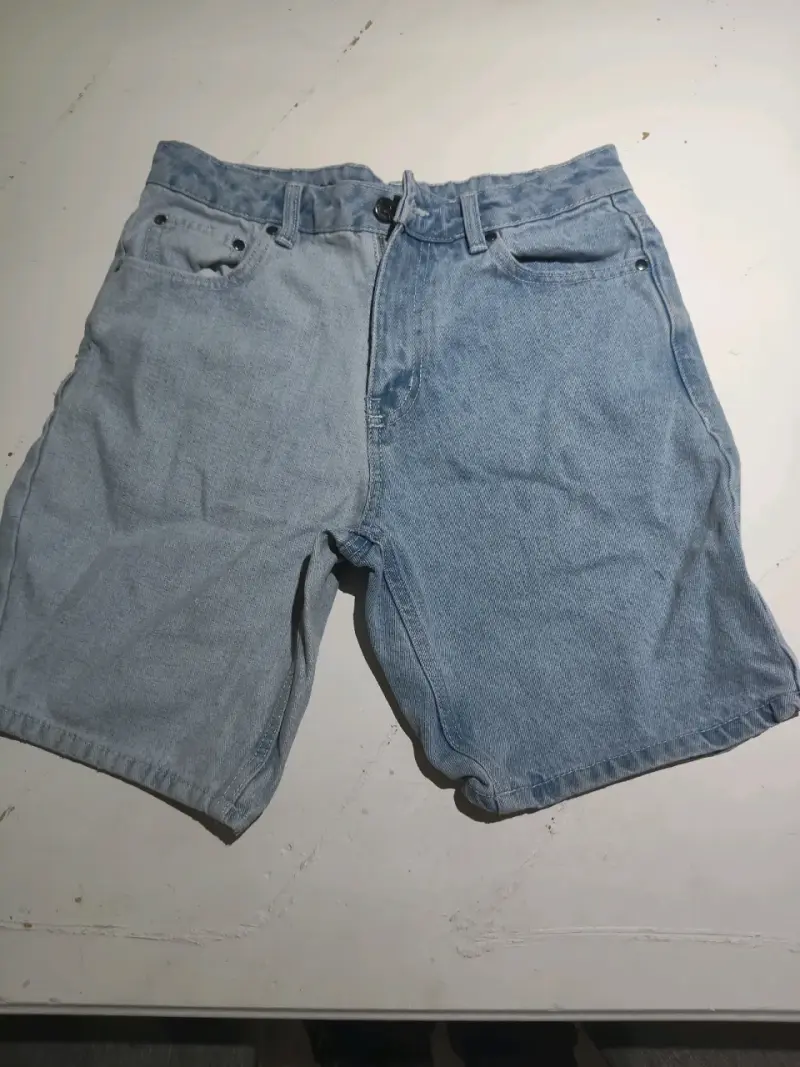Shorts de mezclilla azul claro - 1