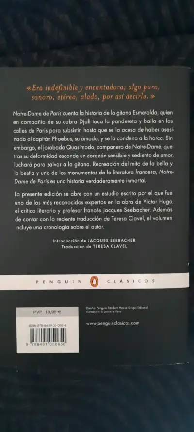 Libro Notre-Dame de París - Víctor Hugo - miniatura 2