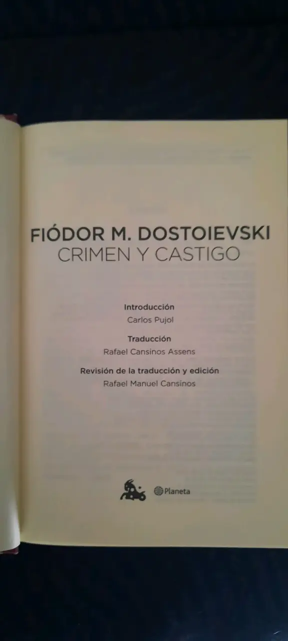 Libro Crimen y Castigo - Dostoievski - 3