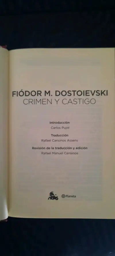 Libro Crimen y Castigo - Dostoievski - miniatura 3