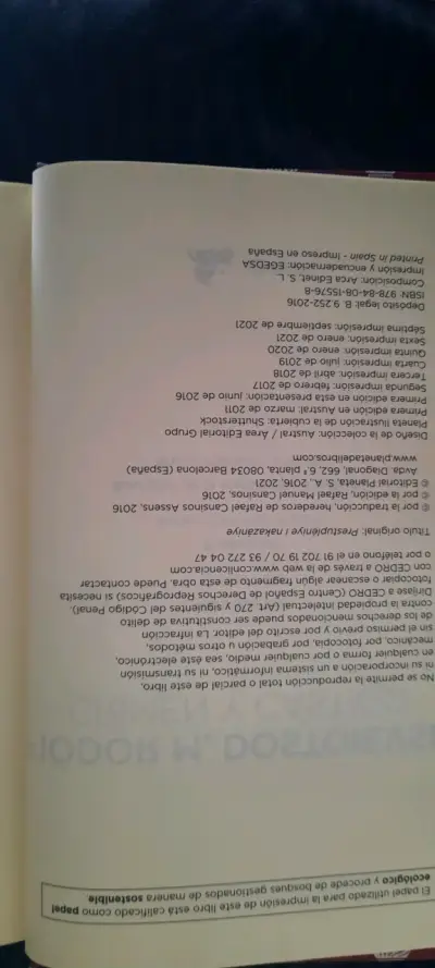 Libro Crimen y Castigo - Dostoievski - miniatura 4