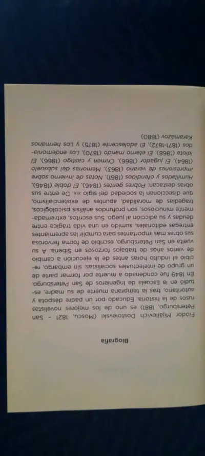 Libro Crimen y Castigo - Dostoievski - miniatura 5