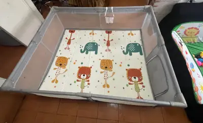 Cuna corral para bebé - miniatura 2