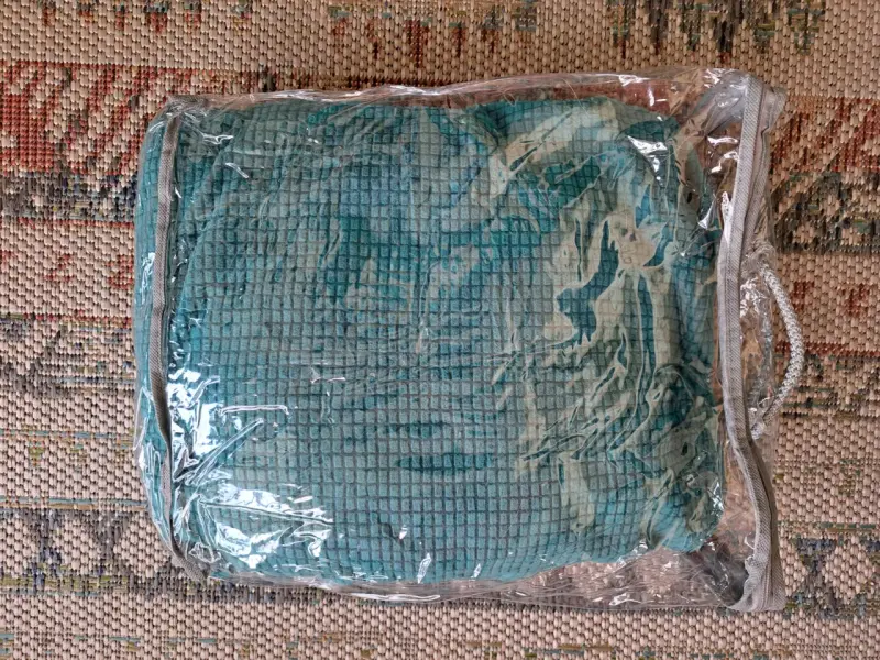 Funda de sillón elástica turquesa - 4