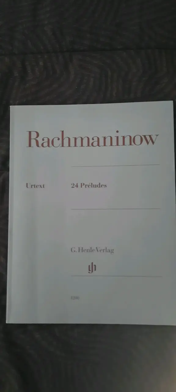 Rachmaninoff: 24 Préludes (Edición Urtext) - 1