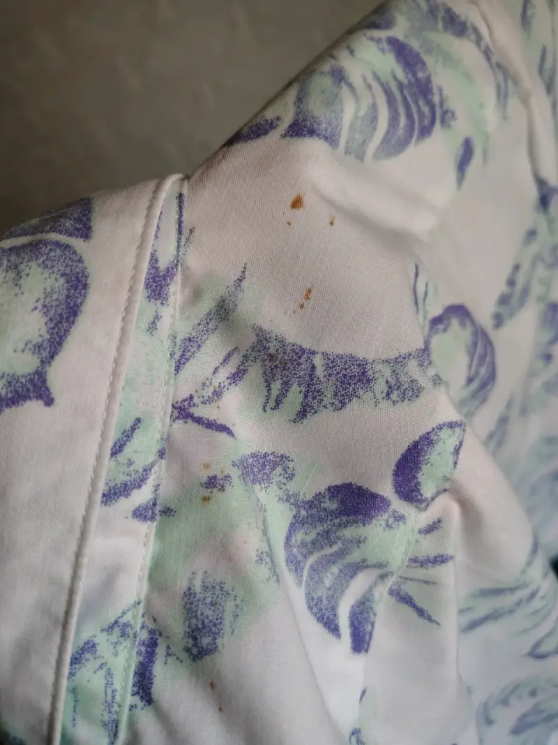 Camisa estampada de hojas tropicales - 3