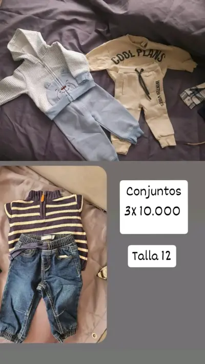 Conjuntos de ropa para niño talla 12 - miniatura 1